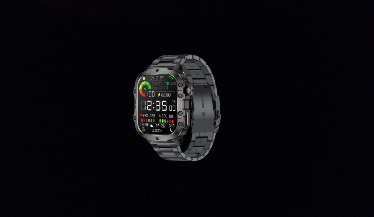 Heavy Duty Fully Featured Sports Smart Watch